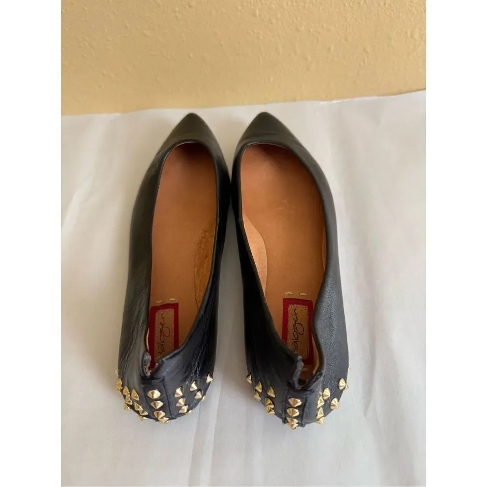 Halogen Black  Flats  Pointed Toe Style SZ 7.5 M